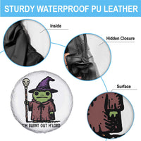I Am Burnt Out M'lord Spare Tire Cover Funny Wizard Frog Meme - Wonder Print Shop