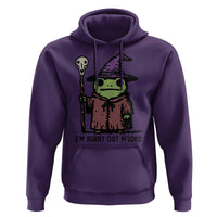 I Am Burnt Out M'lord Hoodie Funny Wizard Frog Meme - Wonder Print Shop