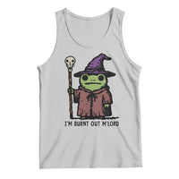 I Am Burnt Out M'lord Tank Top Funny Wizard Frog Meme - Wonder Print Shop