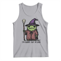 I Am Burnt Out M'lord Tank Top Funny Wizard Frog Meme - Wonder Print Shop