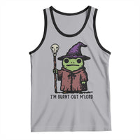 I Am Burnt Out M'lord Tank Top Funny Wizard Frog Meme - Wonder Print Shop