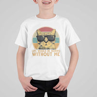 Admit It Life Would Be Boring Without Me T Shirt For Kid Funny Cat Saying - Wonder Print Shop