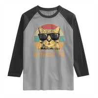Admit It Life Would Be Boring Without Me Raglan Shirt Funny Cat Saying - Wonder Print Shop