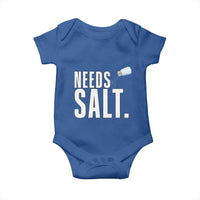 Needs Salt Baby Onesie Funny Cooking Baking Foodie - Wonder Print Shop