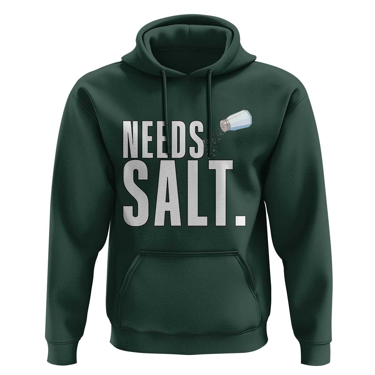 Needs Salt Hoodie Funny Cooking Baking Foodie - Wonder Print Shop