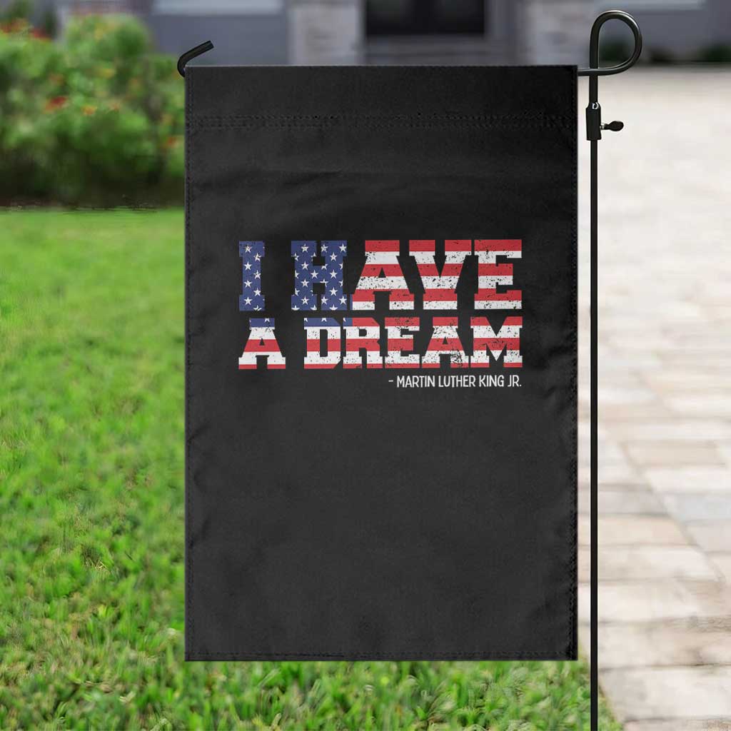 Martin Luther King Jr Garden Flag Black History African American - Wonder Print Shop