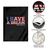 Martin Luther King Jr Garden Flag Black History African American - Wonder Print Shop