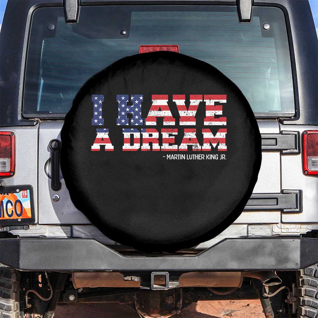 Martin Luther King Jr Spare Tire Cover Black History African American - Wonder Print Shop