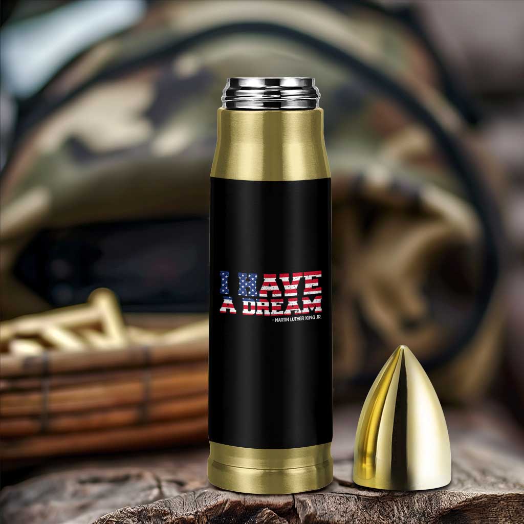 Martin Luther King Jr Bullet Tumbler Black History African American - Wonder Print Shop