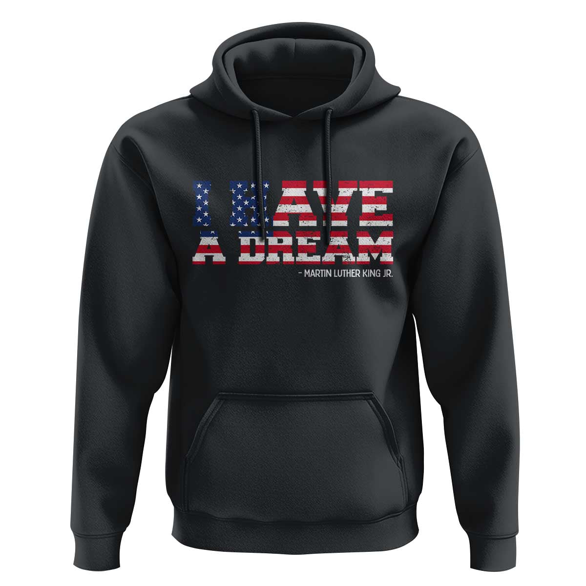 Martin Luther King Jr Hoodie Black History African American - Wonder Print Shop