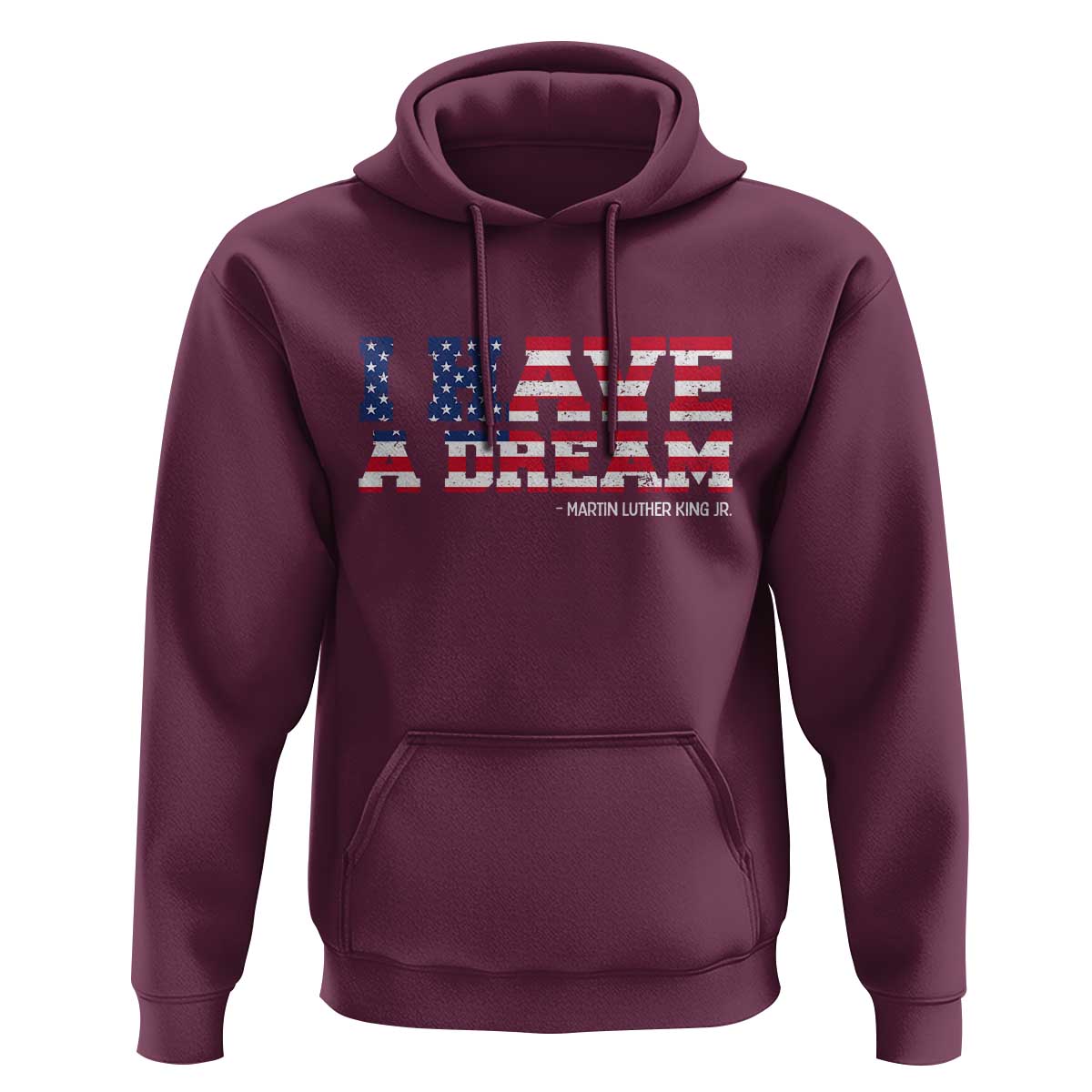 Martin Luther King Jr Hoodie Black History African American - Wonder Print Shop