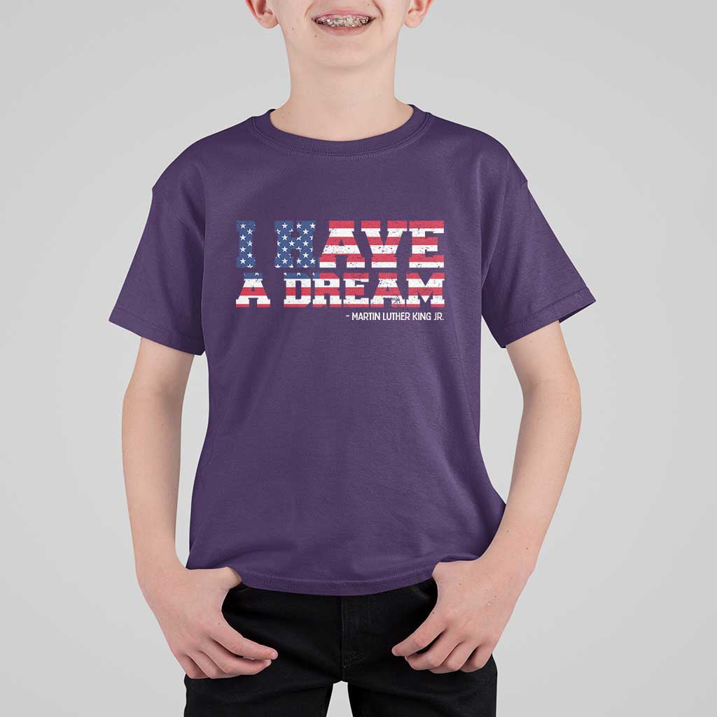 Martin Luther King Jr T Shirt For Kid Black History African American - Wonder Print Shop