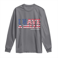 Martin Luther King Jr Long Sleeve Shirt Black History African American - Wonder Print Shop