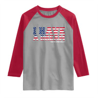 Martin Luther King Jr Raglan Shirt Black History African American - Wonder Print Shop