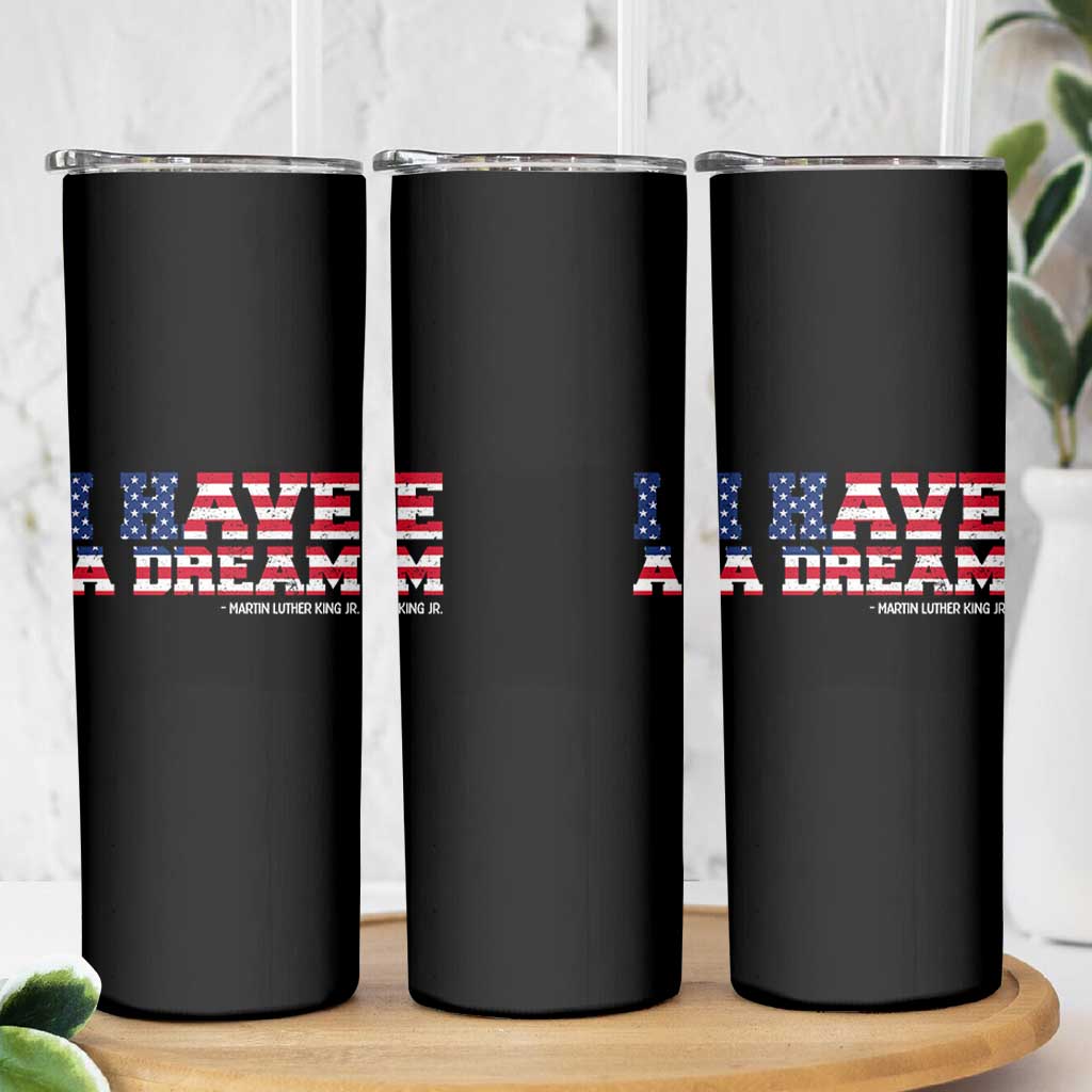 Martin Luther King Jr Skinny Tumbler Black History African American - Wonder Print Shop