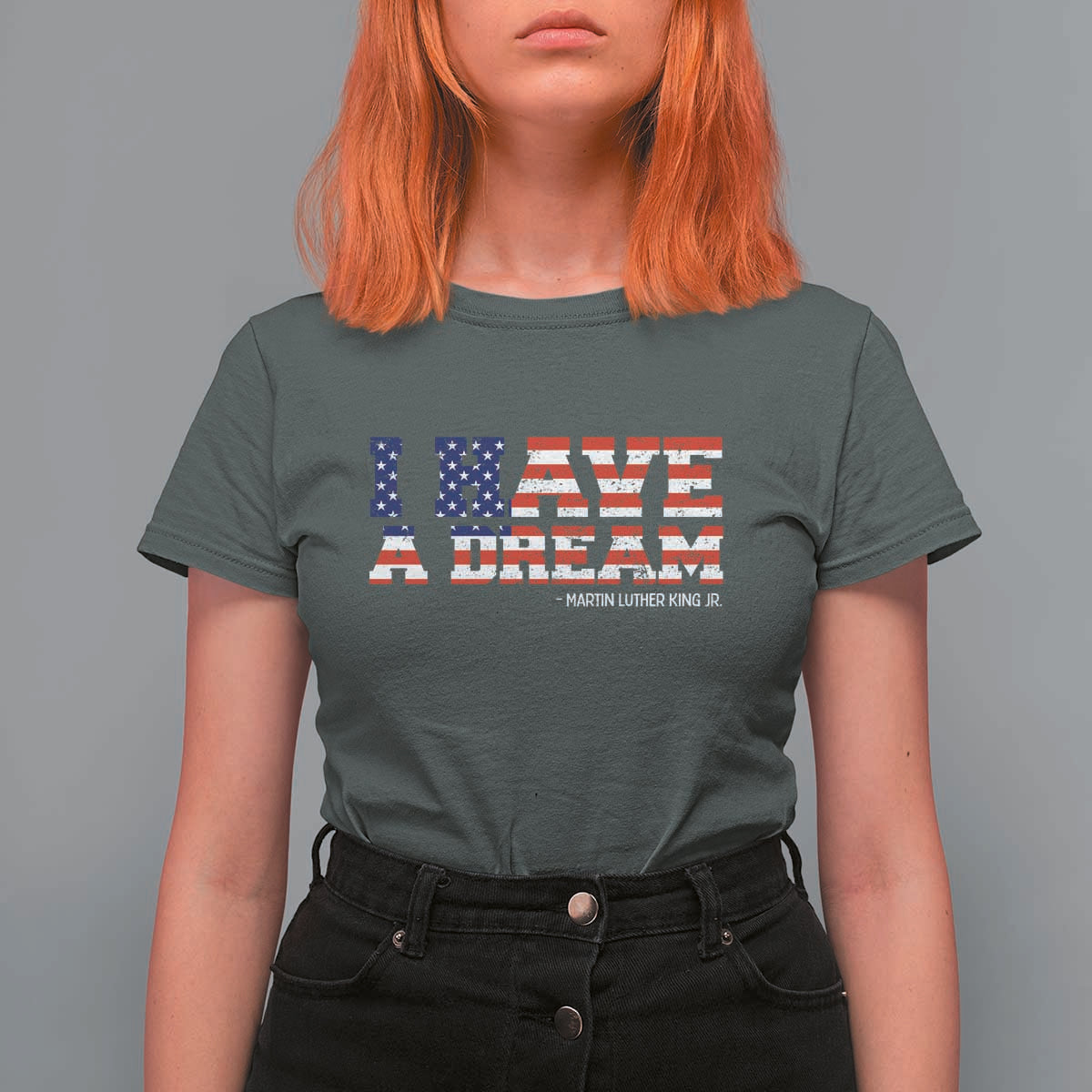 Martin Luther King Jr T Shirt For Women Black History African American - Wonder Print Shop