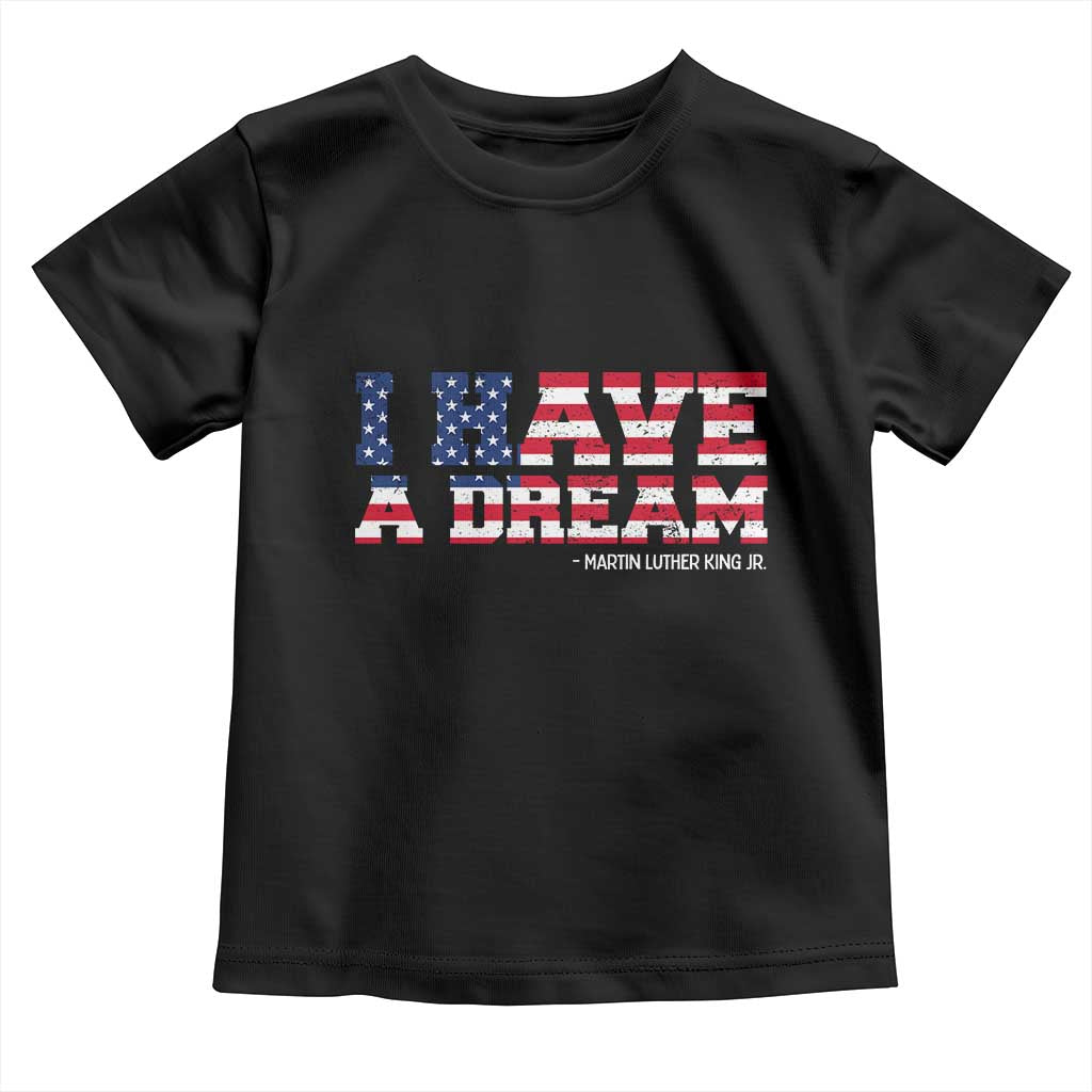 Martin Luther King Jr Toddler T Shirt Black History African American - Wonder Print Shop
