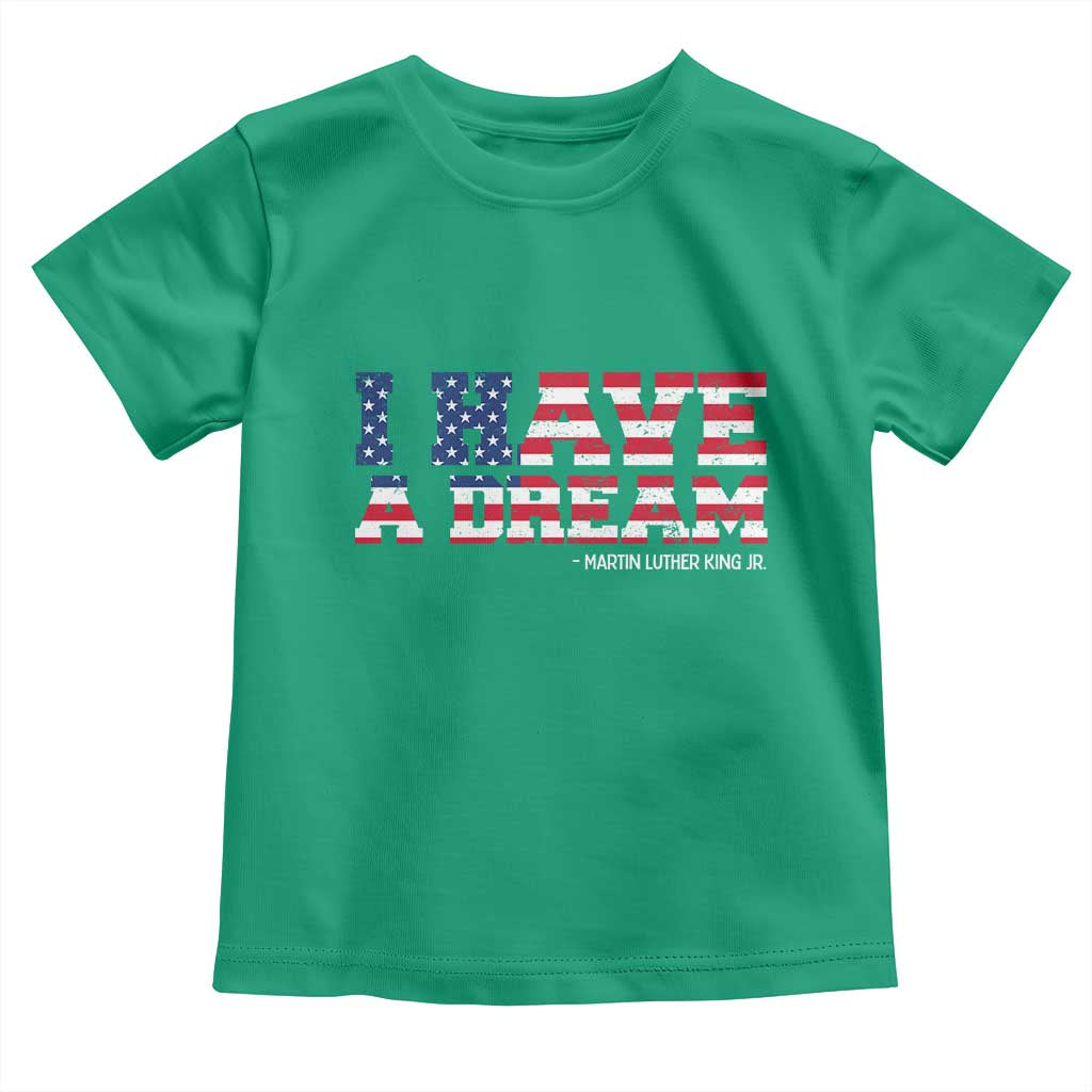 Martin Luther King Jr Toddler T Shirt Black History African American - Wonder Print Shop