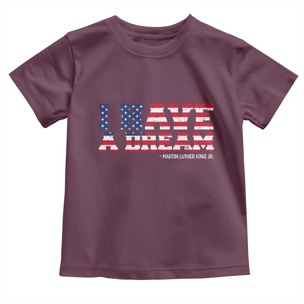 Martin Luther King Jr Toddler T Shirt Black History African American - Wonder Print Shop