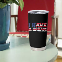 Martin Luther King Jr Tumbler Cup Black History African American - Wonder Print Shop