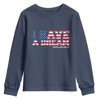 Martin Luther King Jr Youth Sweatshirt Black History African American - Wonder Print Shop