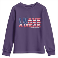 Martin Luther King Jr Youth Sweatshirt Black History African American - Wonder Print Shop