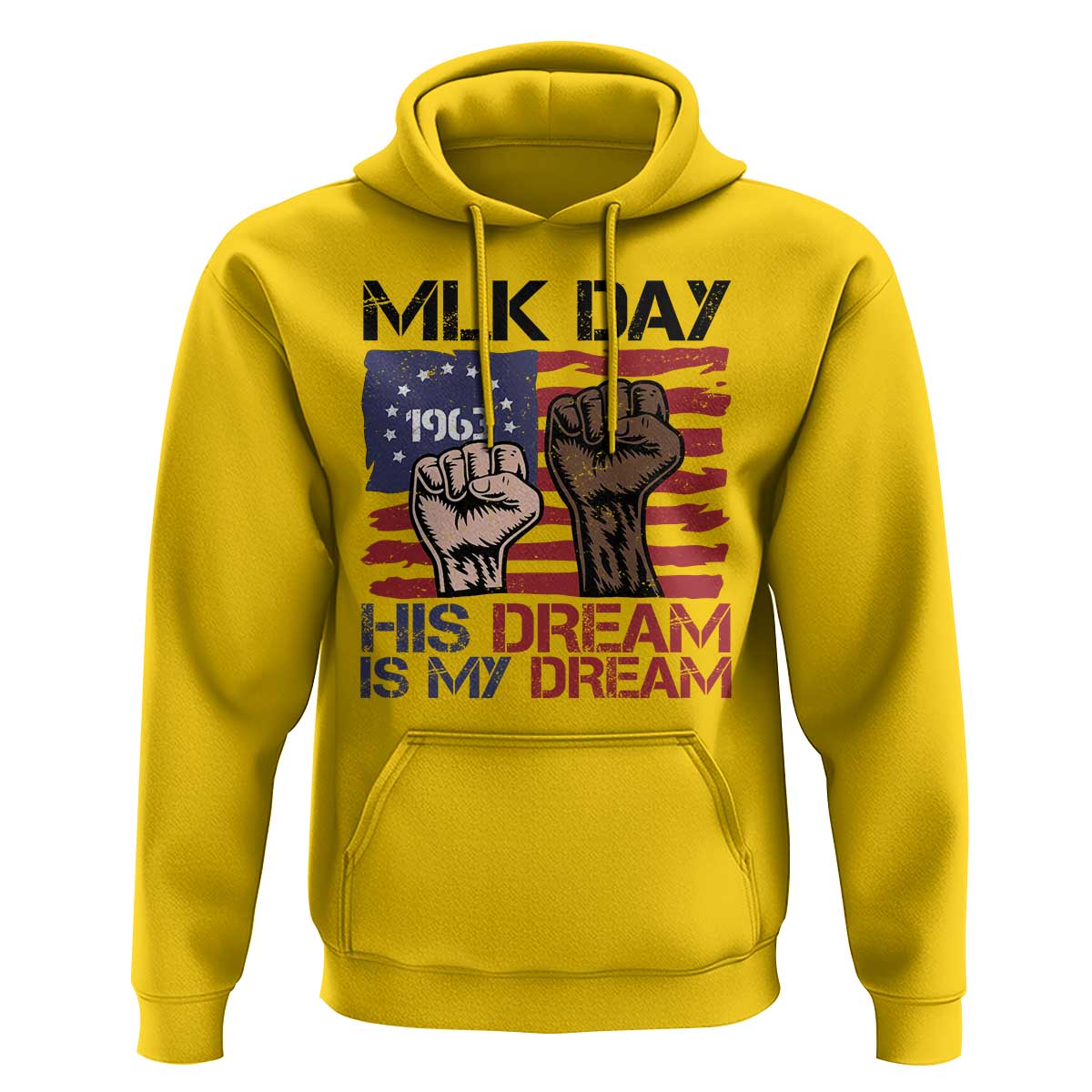His Dream is My Dream Hoodie Martin Luther King Jr MLK Day - Wonder Print Shop