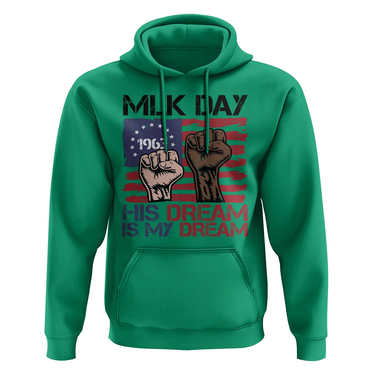 His Dream is My Dream Hoodie Martin Luther King Jr MLK Day - Wonder Print Shop