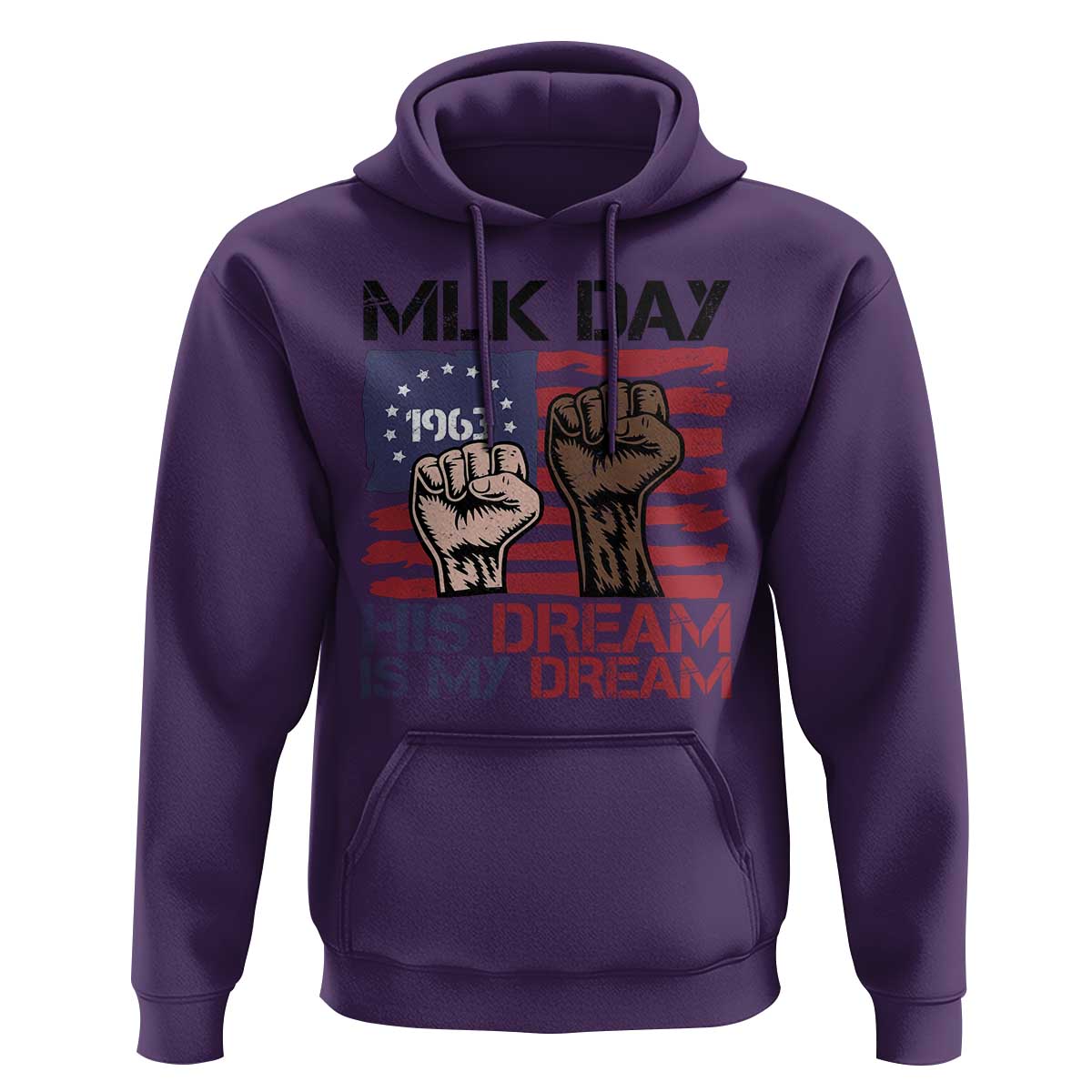 His Dream is My Dream Hoodie Martin Luther King Jr MLK Day - Wonder Print Shop