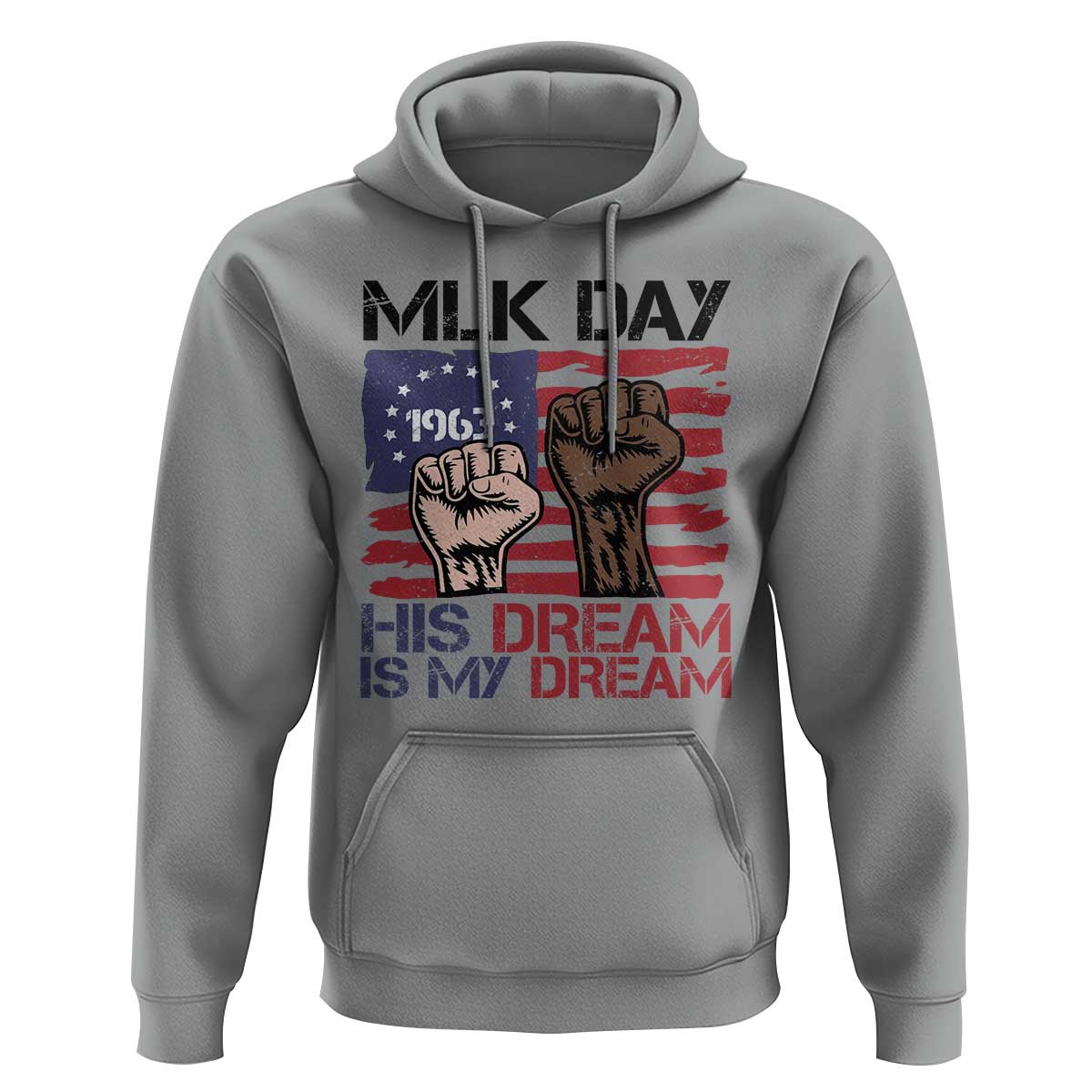 His Dream is My Dream Hoodie Martin Luther King Jr MLK Day - Wonder Print Shop