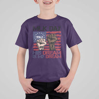 His Dream is My Dream T Shirt For Kid Martin Luther King Jr MLK Day - Wonder Print Shop