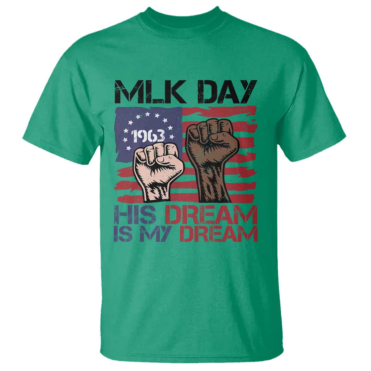 His Dream is My Dream T Shirt Martin Luther King Jr MLK Day - Wonder Print Shop