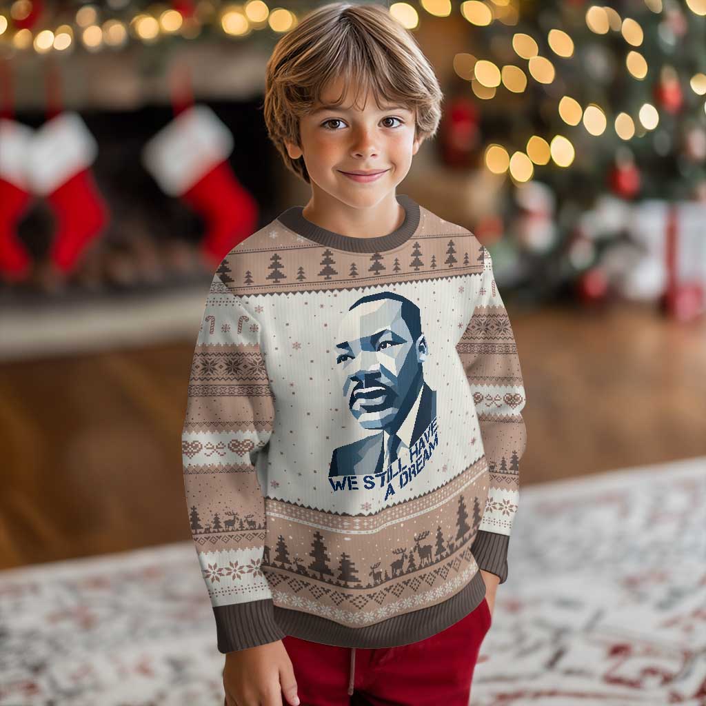 Martin Luther King Jr Ugly Christmas Sweater We Still Have A Dream - Wonder Print Shop