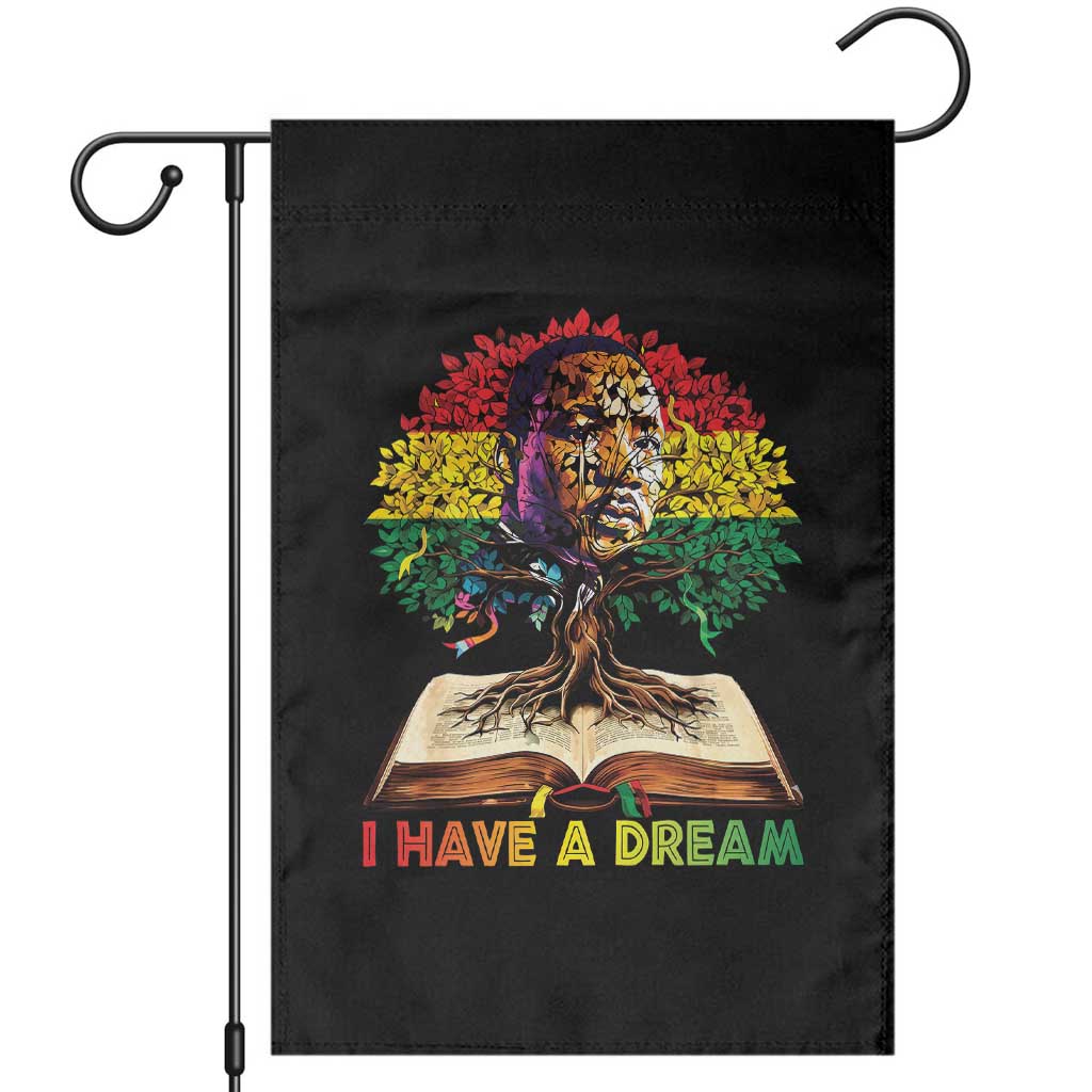 Martin Luther King Jr Garden Flag Black History Month Melanin African - Wonder Print Shop