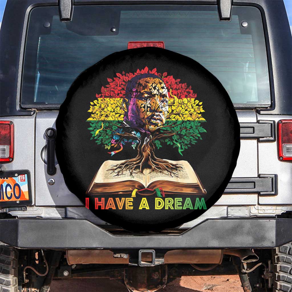 Martin Luther King Jr Spare Tire Cover Black History Month Melanin African - Wonder Print Shop