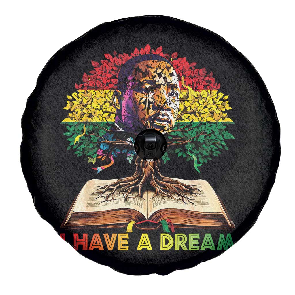 Martin Luther King Jr Spare Tire Cover Black History Month Melanin African - Wonder Print Shop
