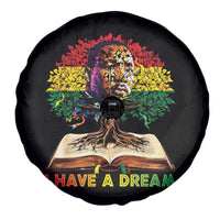 Martin Luther King Jr Spare Tire Cover Black History Month Melanin African - Wonder Print Shop