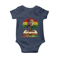 Martin Luther King Jr Baby Onesie Black History Month Melanin African - Wonder Print Shop