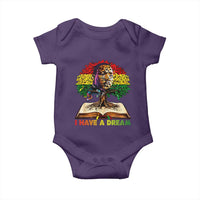 Martin Luther King Jr Baby Onesie Black History Month Melanin African - Wonder Print Shop