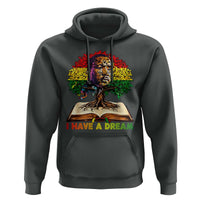 Martin Luther King Jr Hoodie Black History Month Melanin African - Wonder Print Shop
