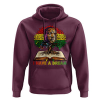 Martin Luther King Jr Hoodie Black History Month Melanin African - Wonder Print Shop