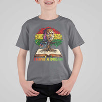 Martin Luther King Jr T Shirt For Kid Black History Month Melanin African - Wonder Print Shop