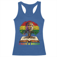Martin Luther King Jr Racerback Tank Top Black History Month Melanin African - Wonder Print Shop
