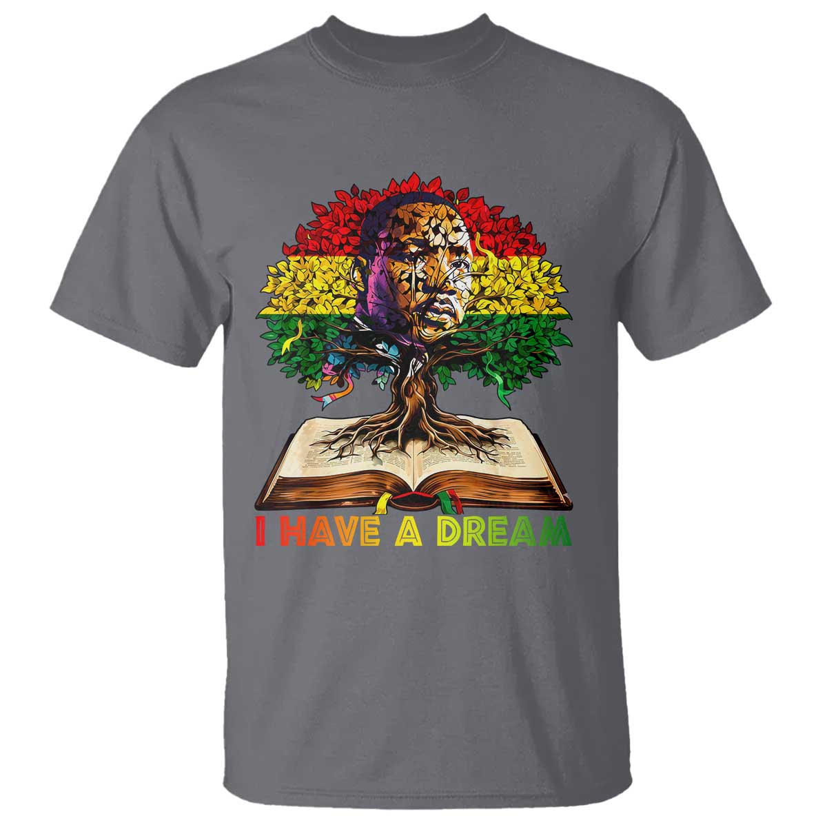 Martin Luther King Jr T Shirt Black History Month Melanin African - Wonder Print Shop