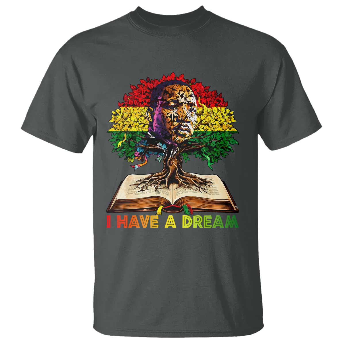 Martin Luther King Jr T Shirt Black History Month Melanin African - Wonder Print Shop