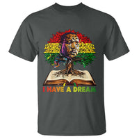 Martin Luther King Jr T Shirt Black History Month Melanin African - Wonder Print Shop