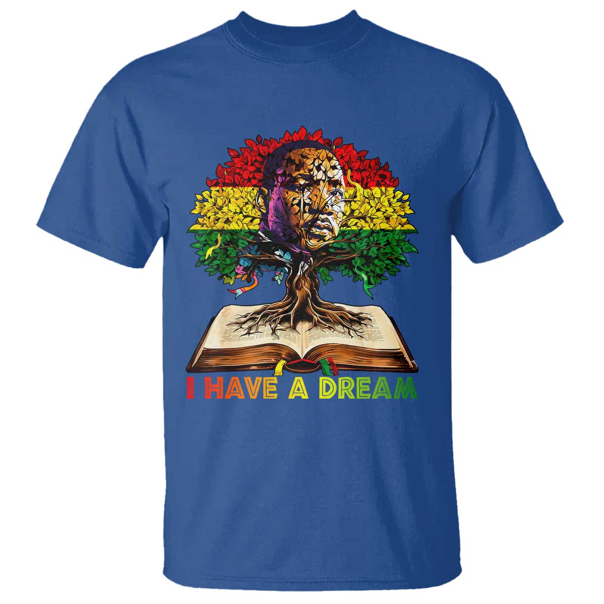 Martin Luther King Jr T Shirt Black History Month Melanin African - Wonder Print Shop