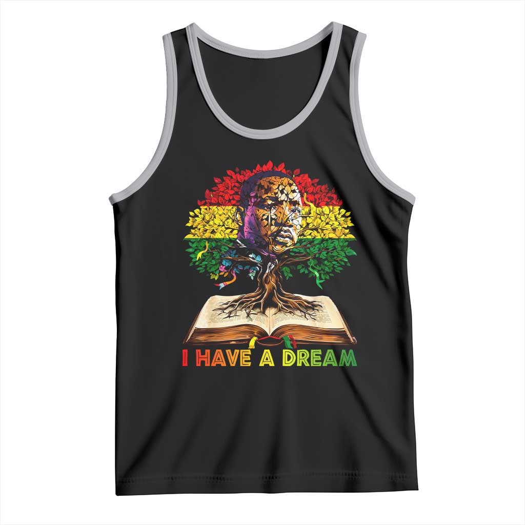 Martin Luther King Jr Tank Top Black History Month Melanin African - Wonder Print Shop