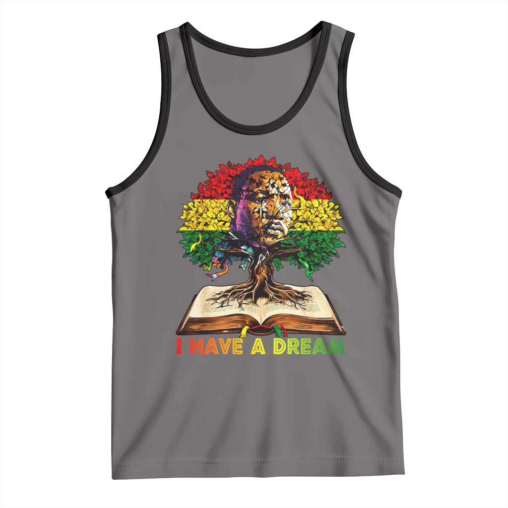 Martin Luther King Jr Tank Top Black History Month Melanin African - Wonder Print Shop