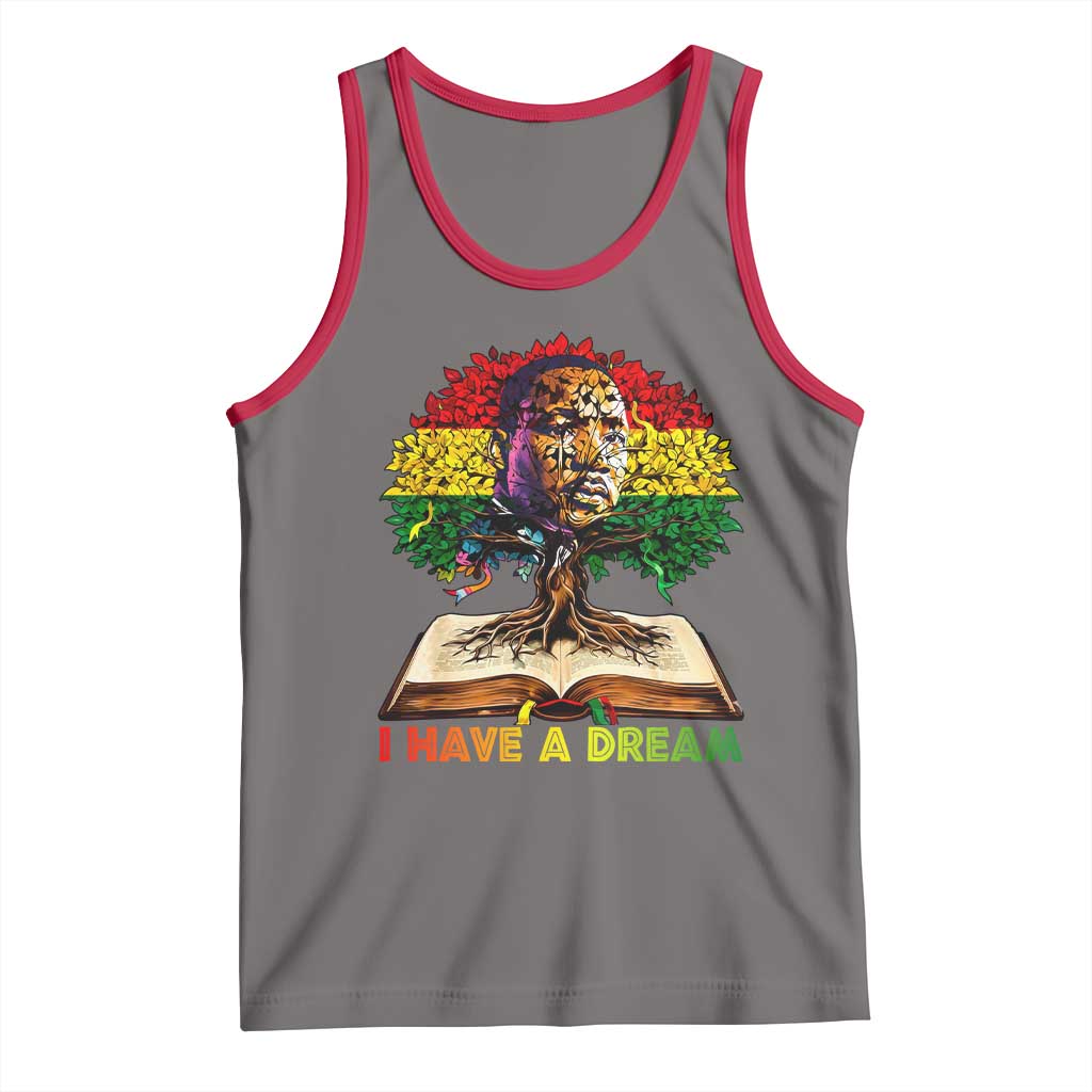 Martin Luther King Jr Tank Top Black History Month Melanin African - Wonder Print Shop